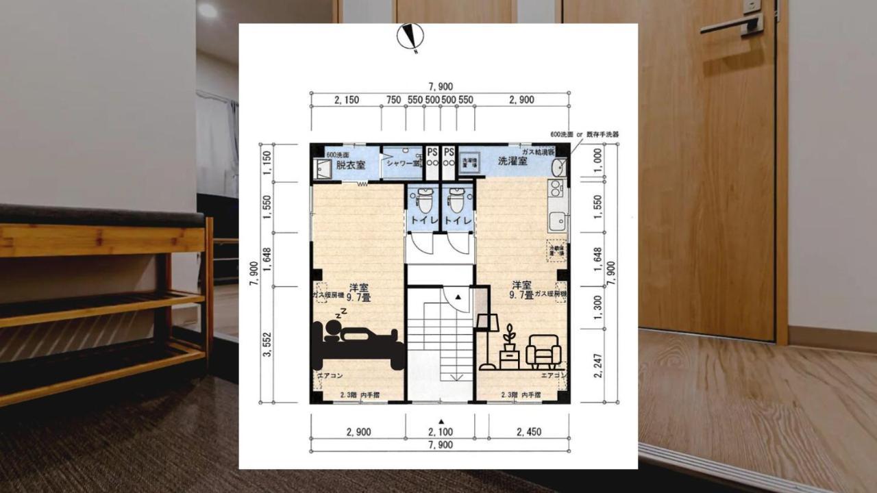 TKD HOUSE Asahikawa Apartment Bagian luar foto